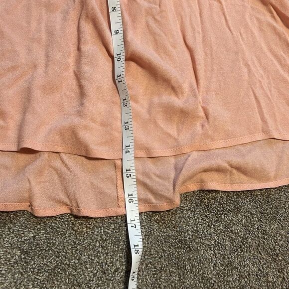 Honey Punch Off The Shoulder light pink Top size small - Picture 9 of 10